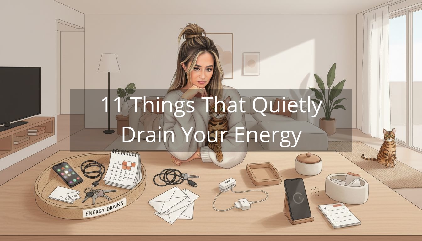 11 Things That Quietly Drain Your Energy