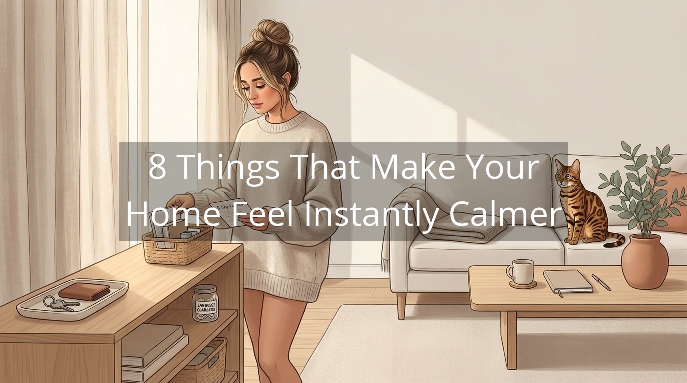 8 Things That Make Your Home Feel Instantly Calmer