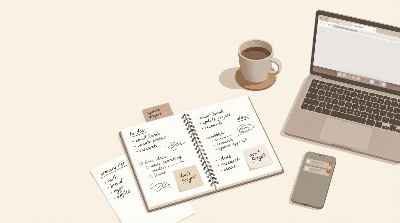 Mental overload and too many open loops