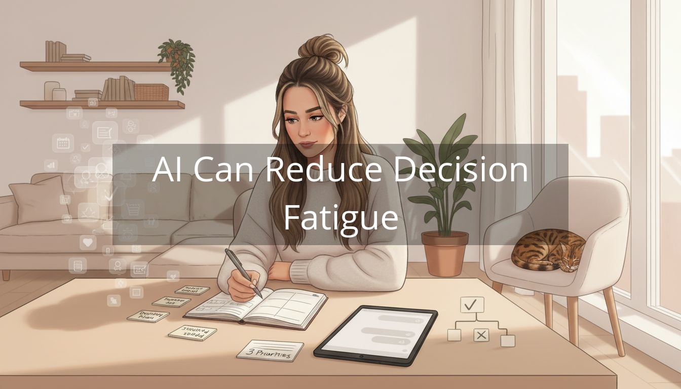AI Can Reduce Decision Fatigue