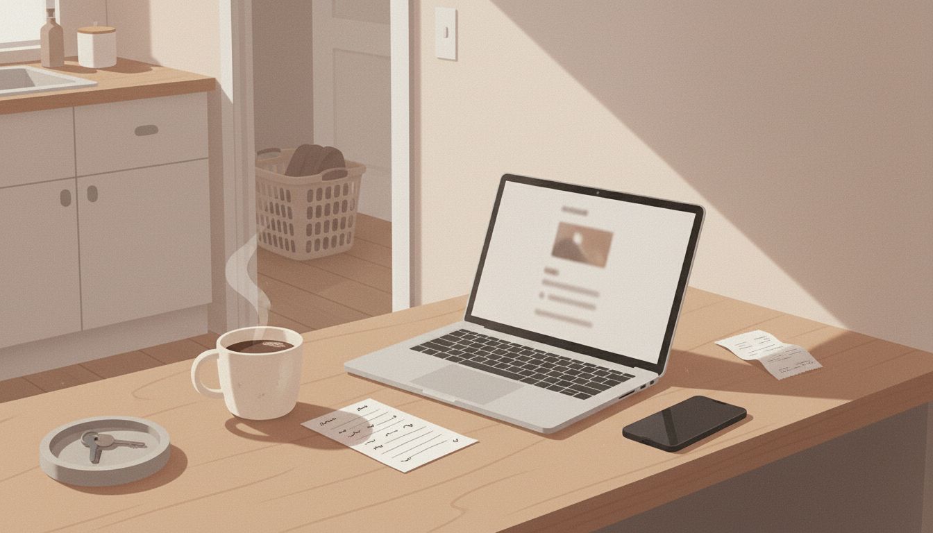 Morning overwhelm with many mental tabs