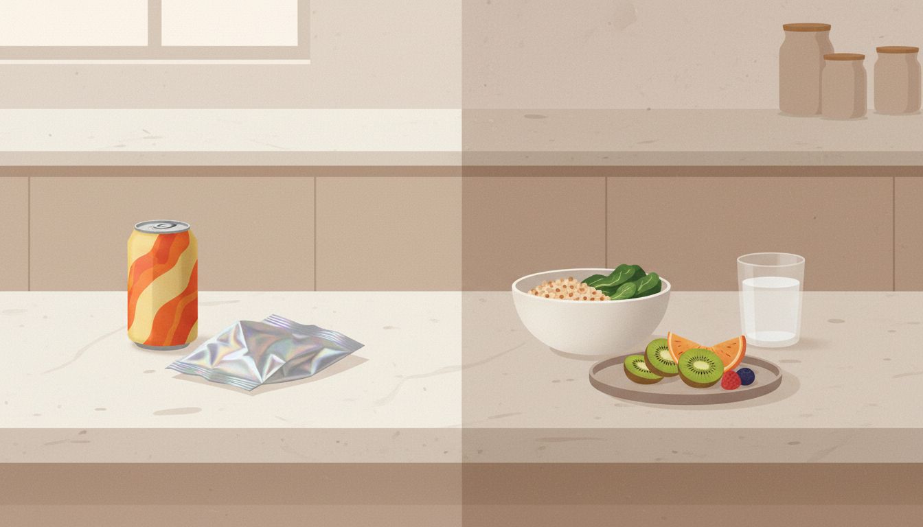 Quick dopamine spikes versus steady fuel