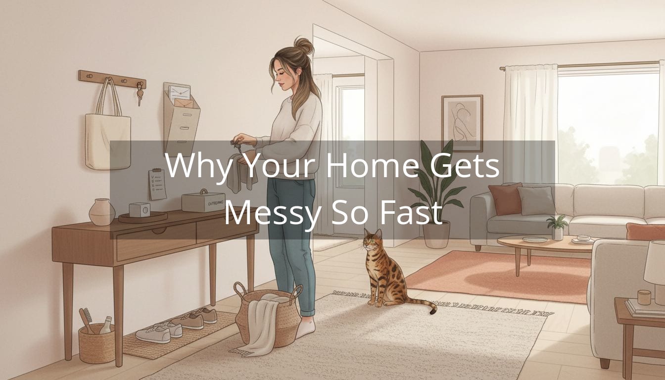 Why Your Home Gets Messy So Fast