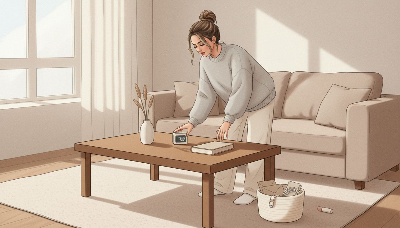 Simple home systems for calmer clutter-free spaces