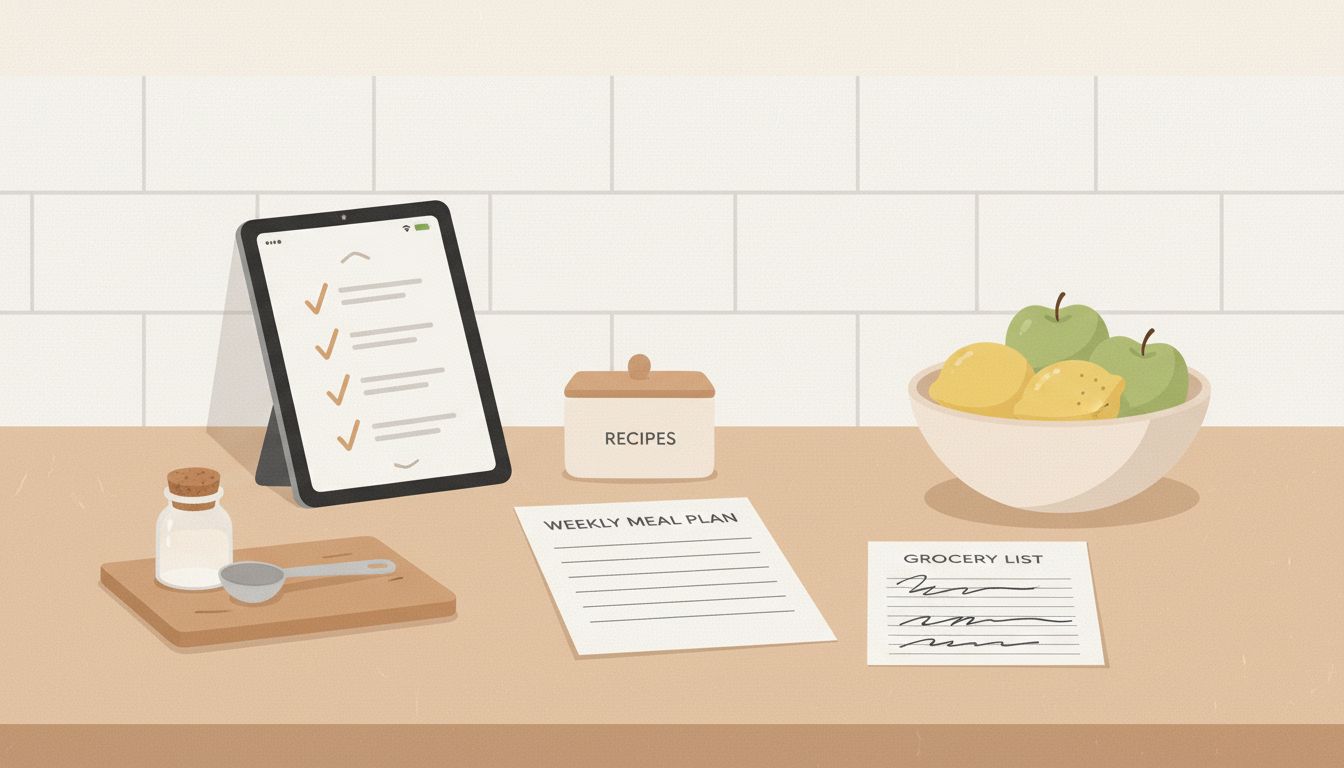 Simple daily defaults reducing mental load