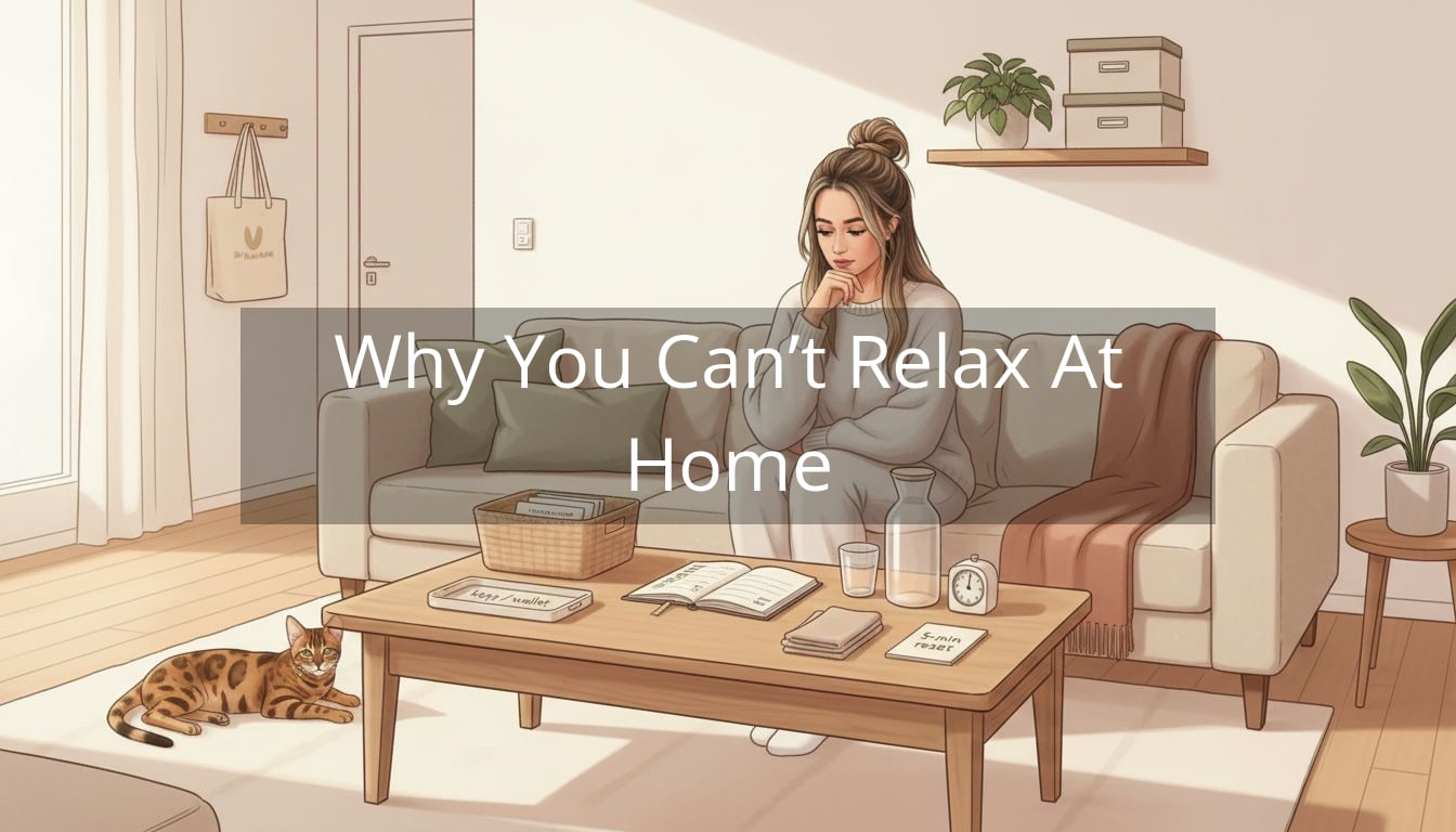 Why You Can’t Relax At Home