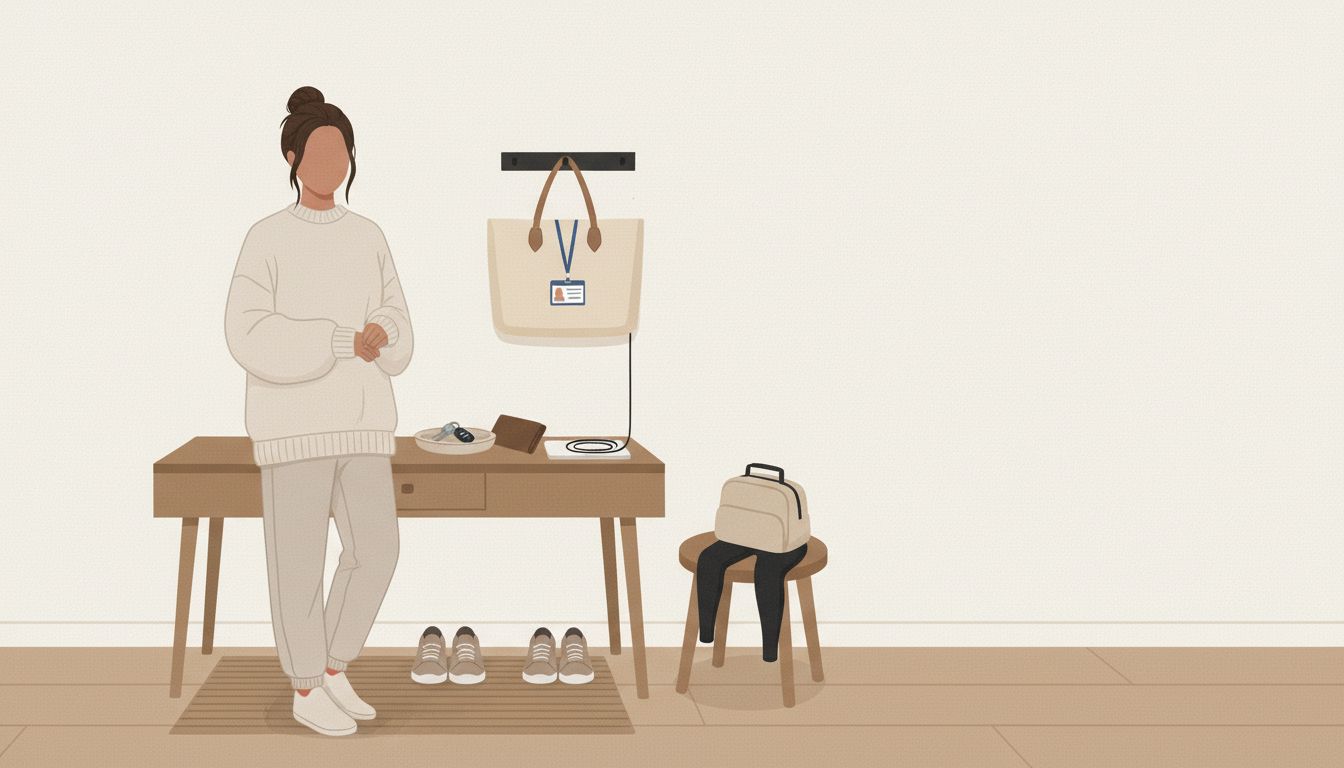 Tidy workspace and calendar for weekly reset