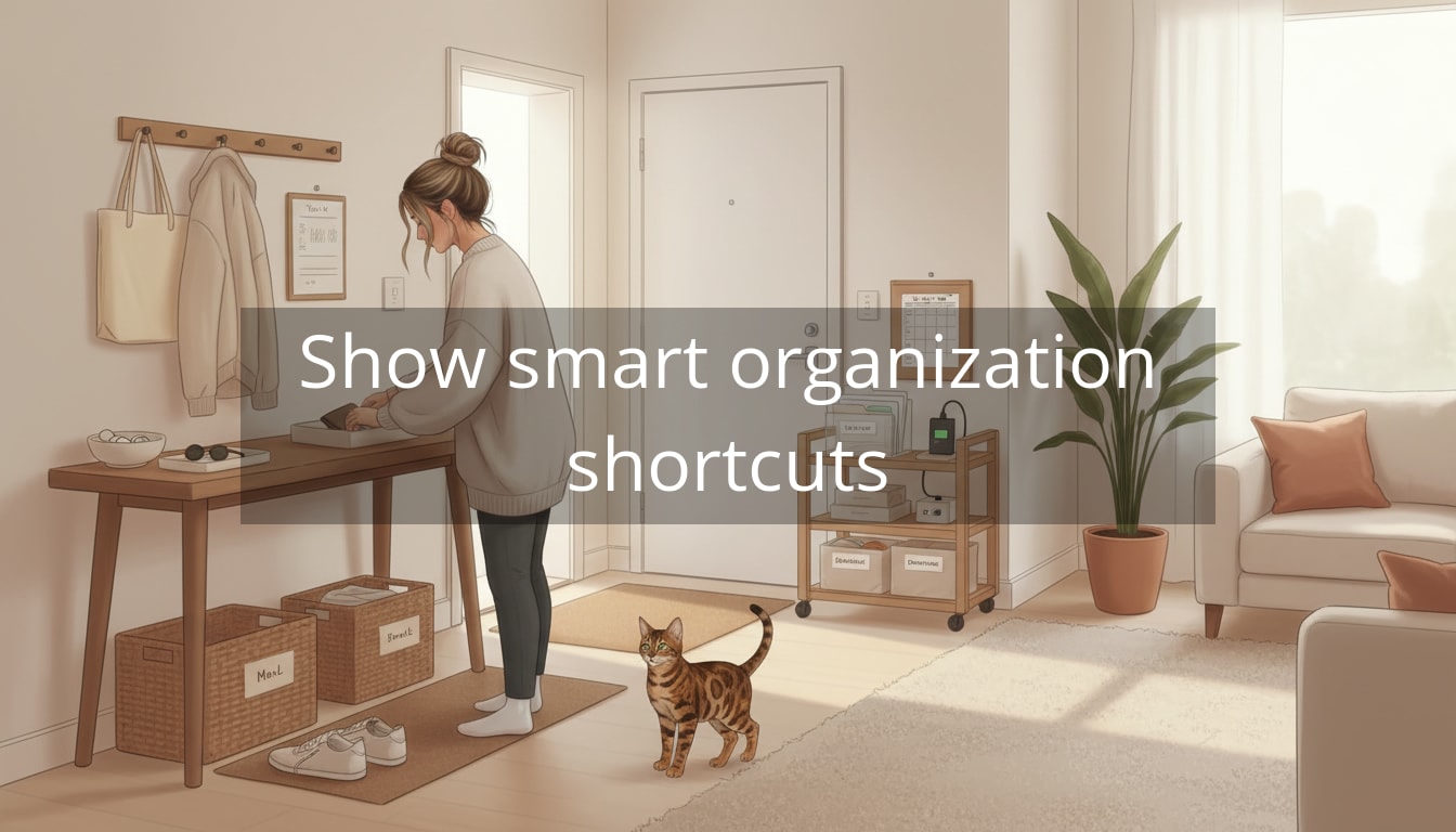 Show smart organization shortcuts