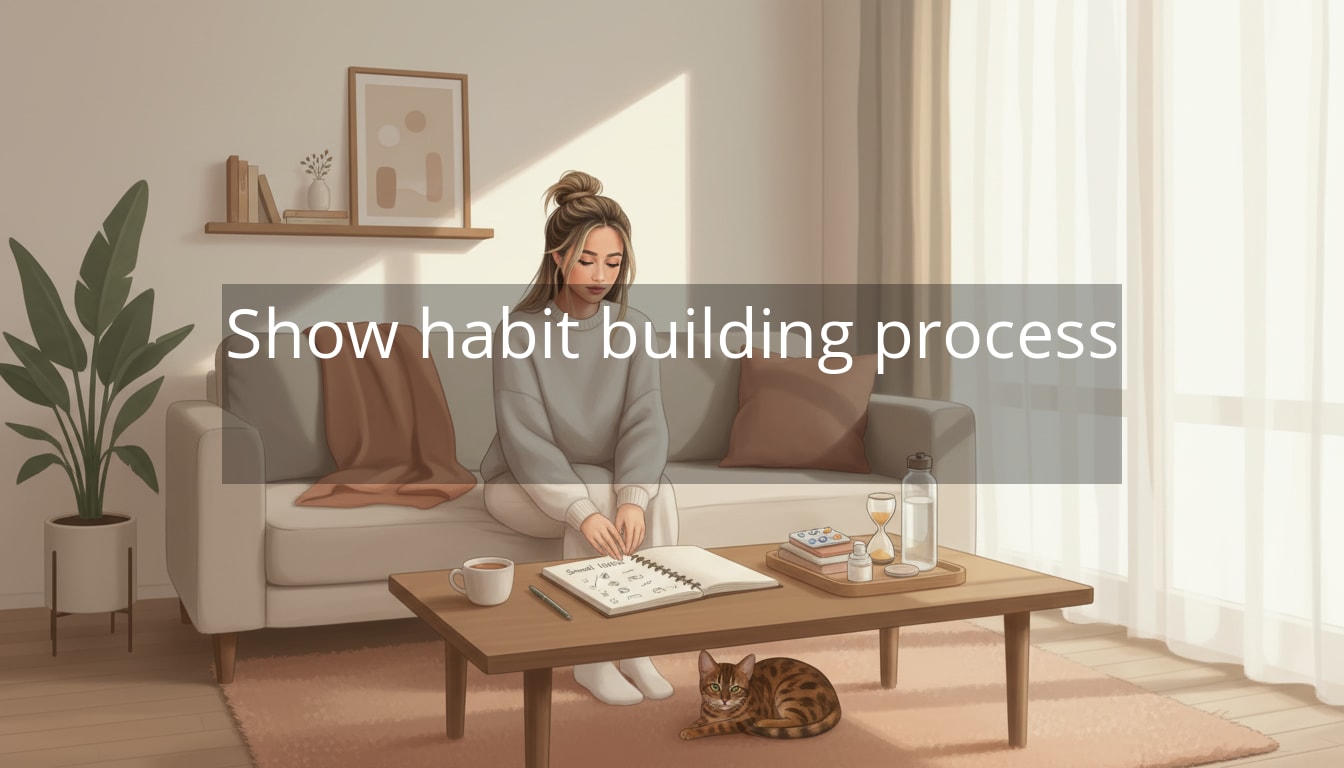 Show habit building process