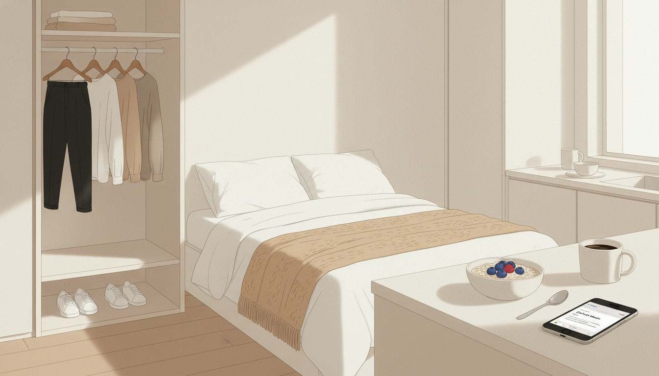 Overwhelmed woman facing endless daily choices