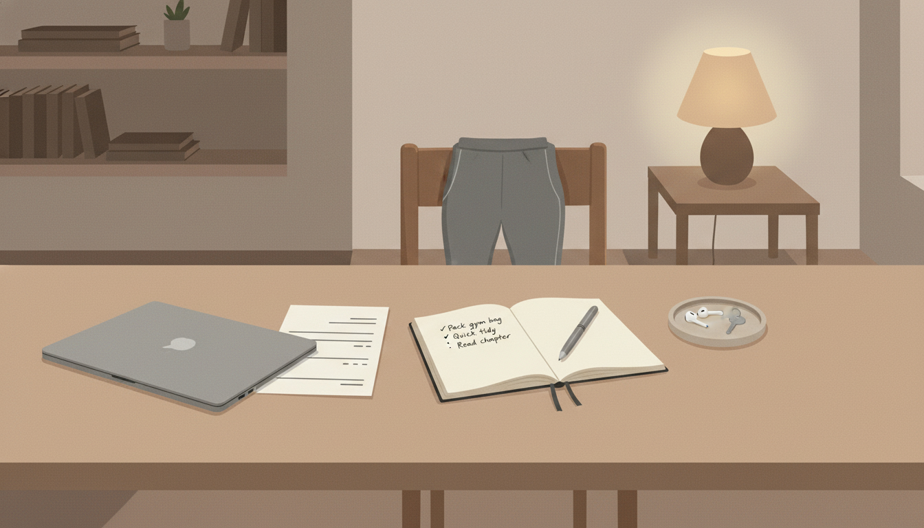 Simple planning tools reducing mental workload