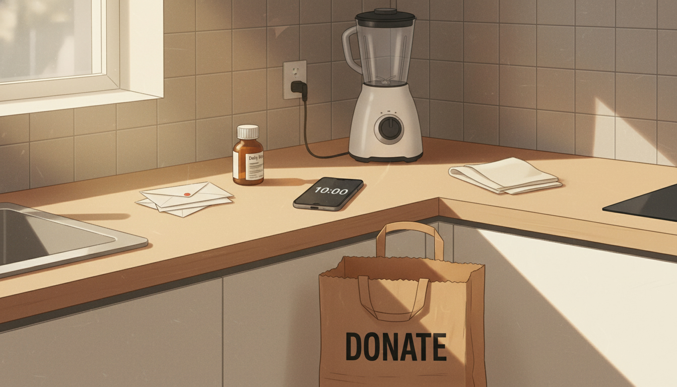 Overwhelmed home clutter and busy schedule