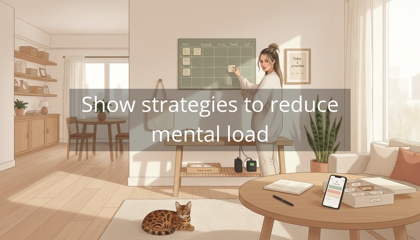 Show strategies to reduce mental load