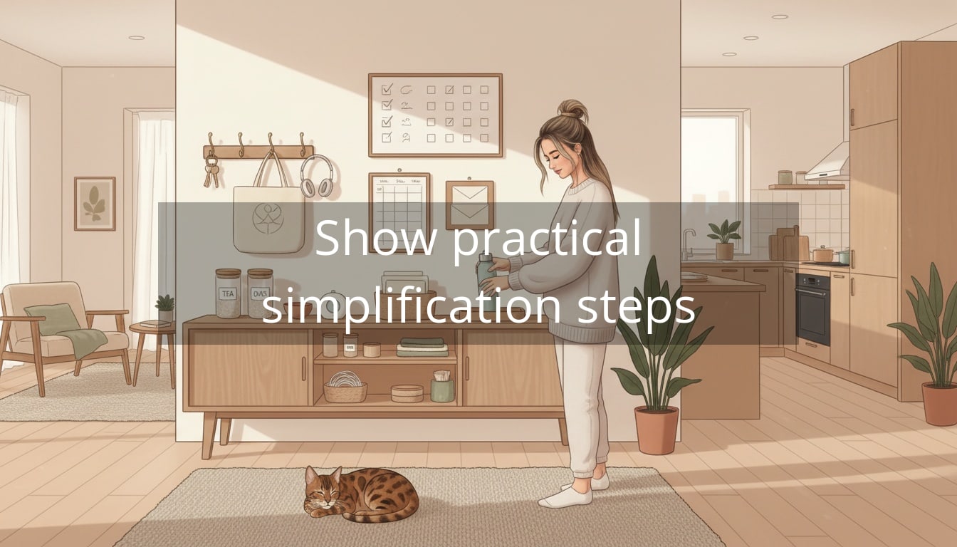 Show practical simplification steps