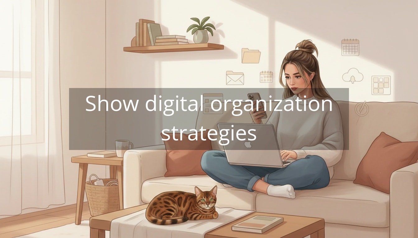 Show digital organization strategies